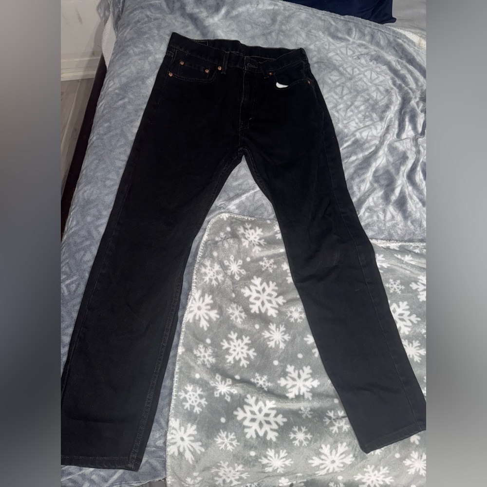 Levi's Black Bootcut Jeans for Men
